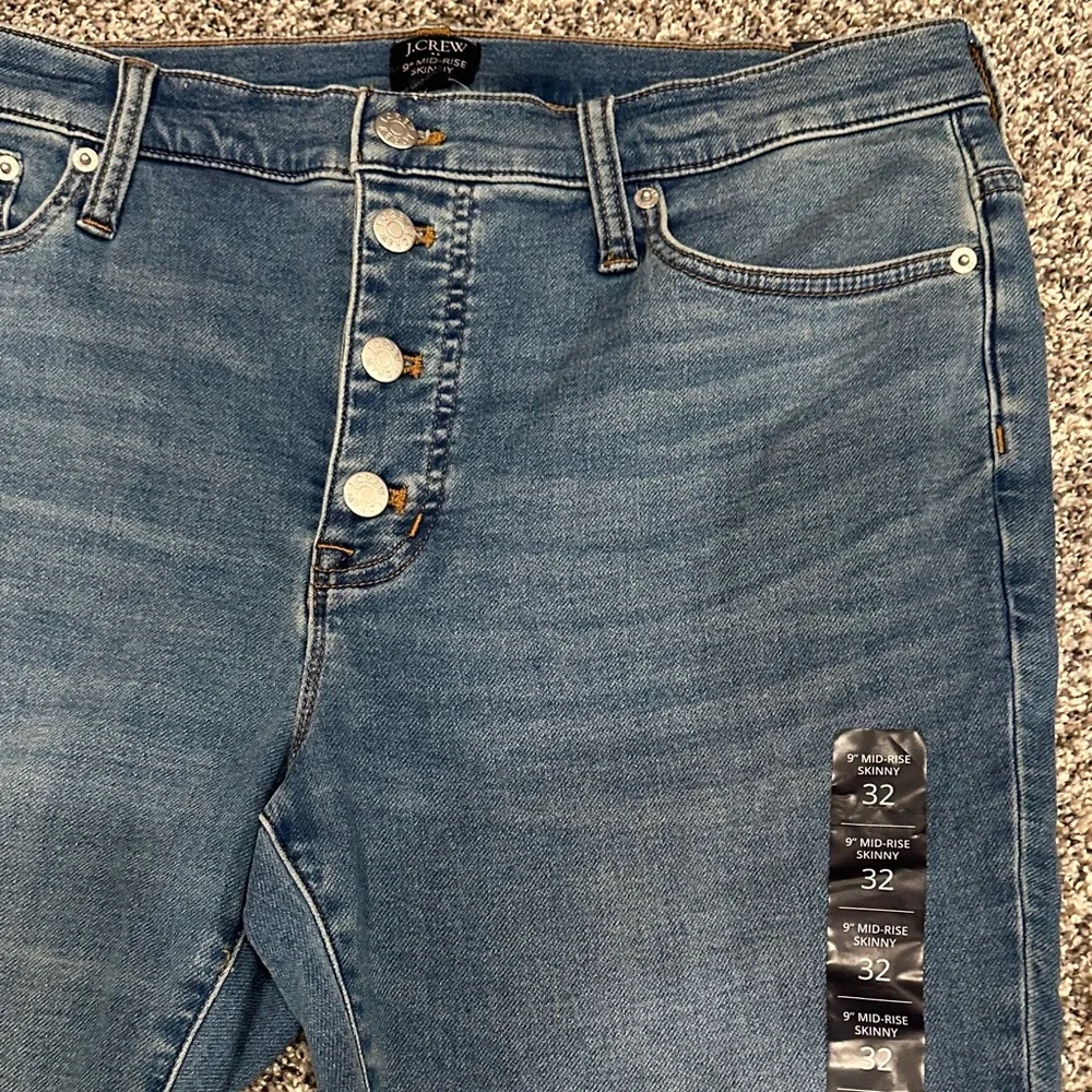 J. Crew Skinny Jeans in Classic Blue